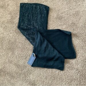 Simply Vera Wang Glitter Turquoise Scarf New with Tags